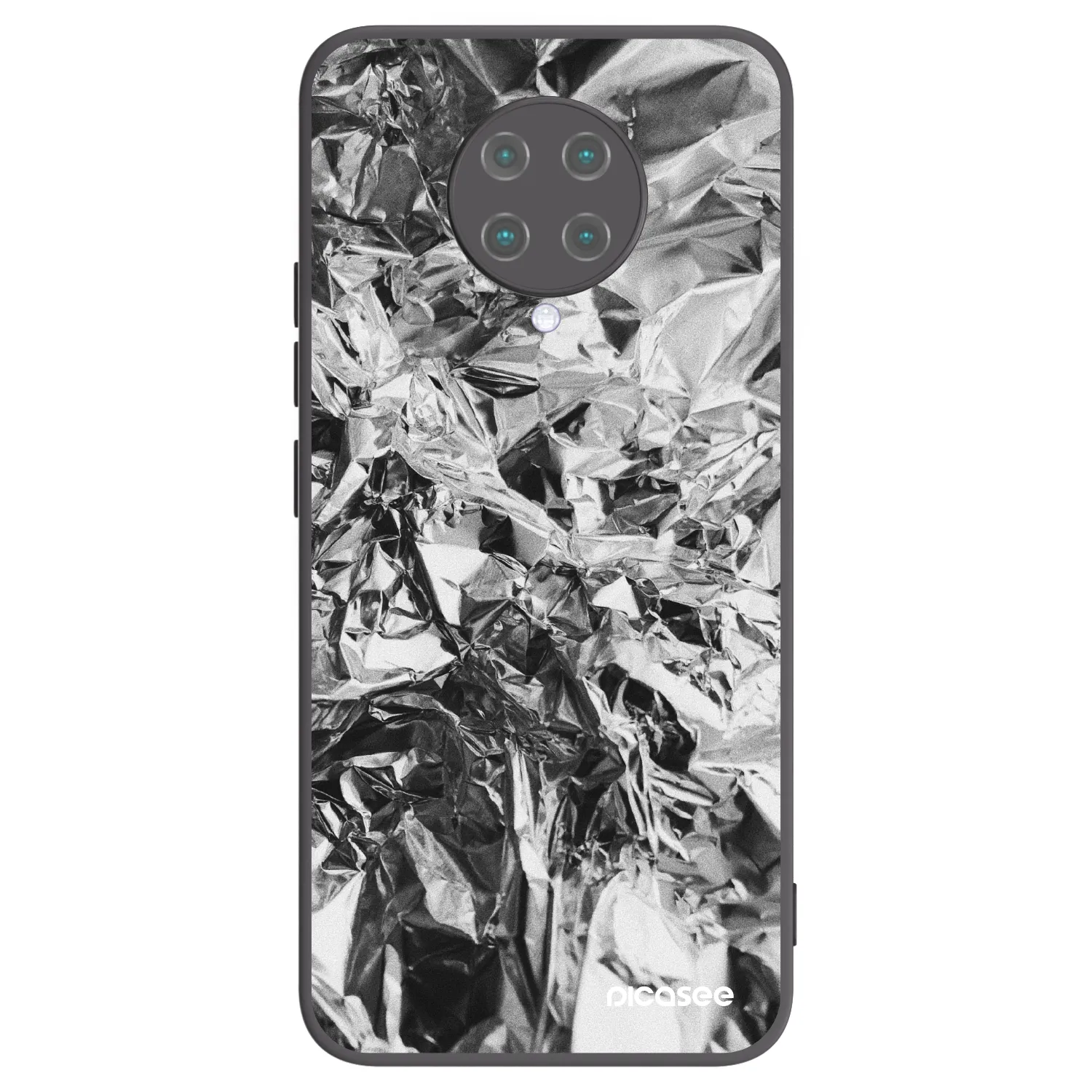 Picasee husă neagră din silicon pentru Xiaomi Poco F2 Pro - Chrome