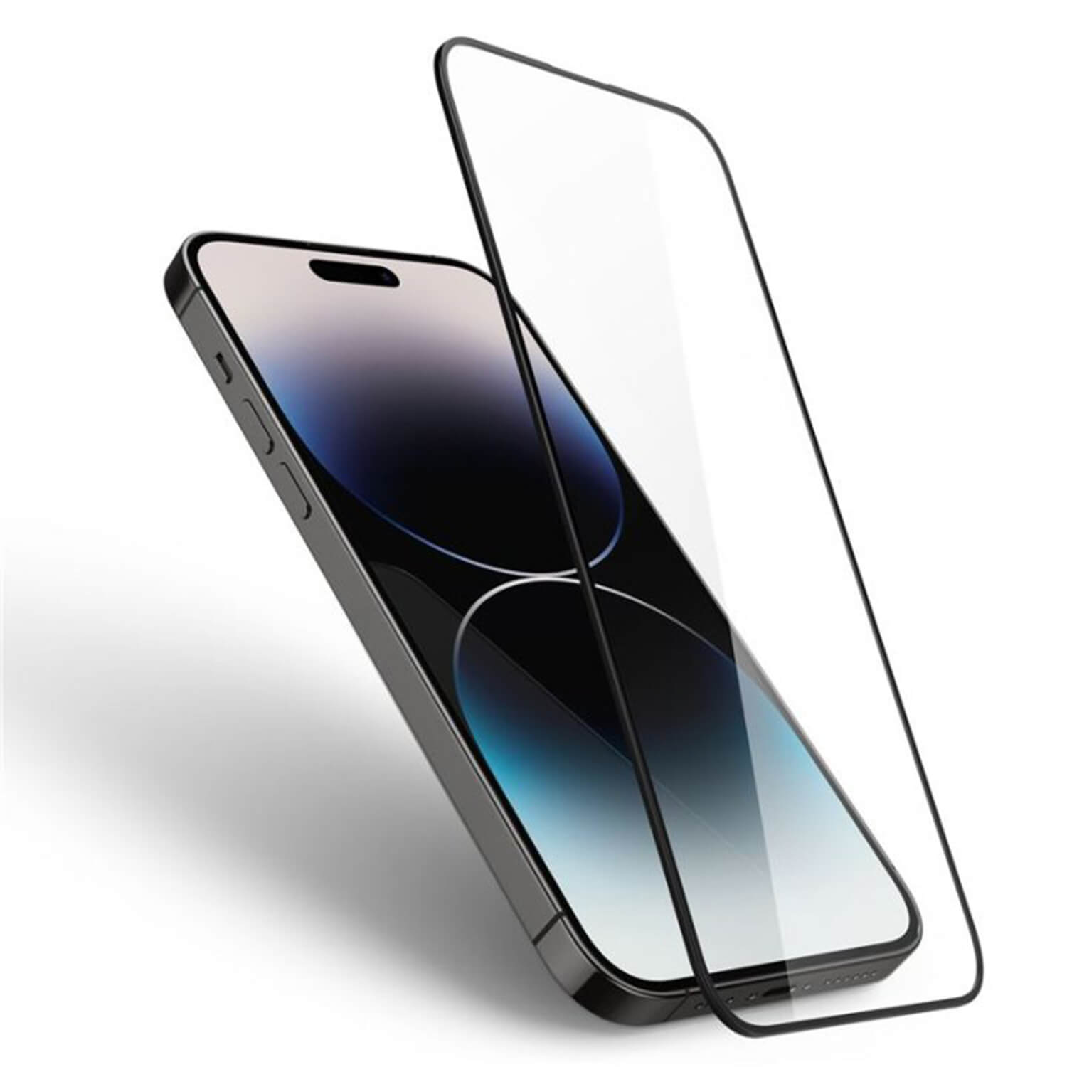 Picasee Sticlă securizată de protecție 3D cu cadru pentru Apple iPhone 16 - neagră