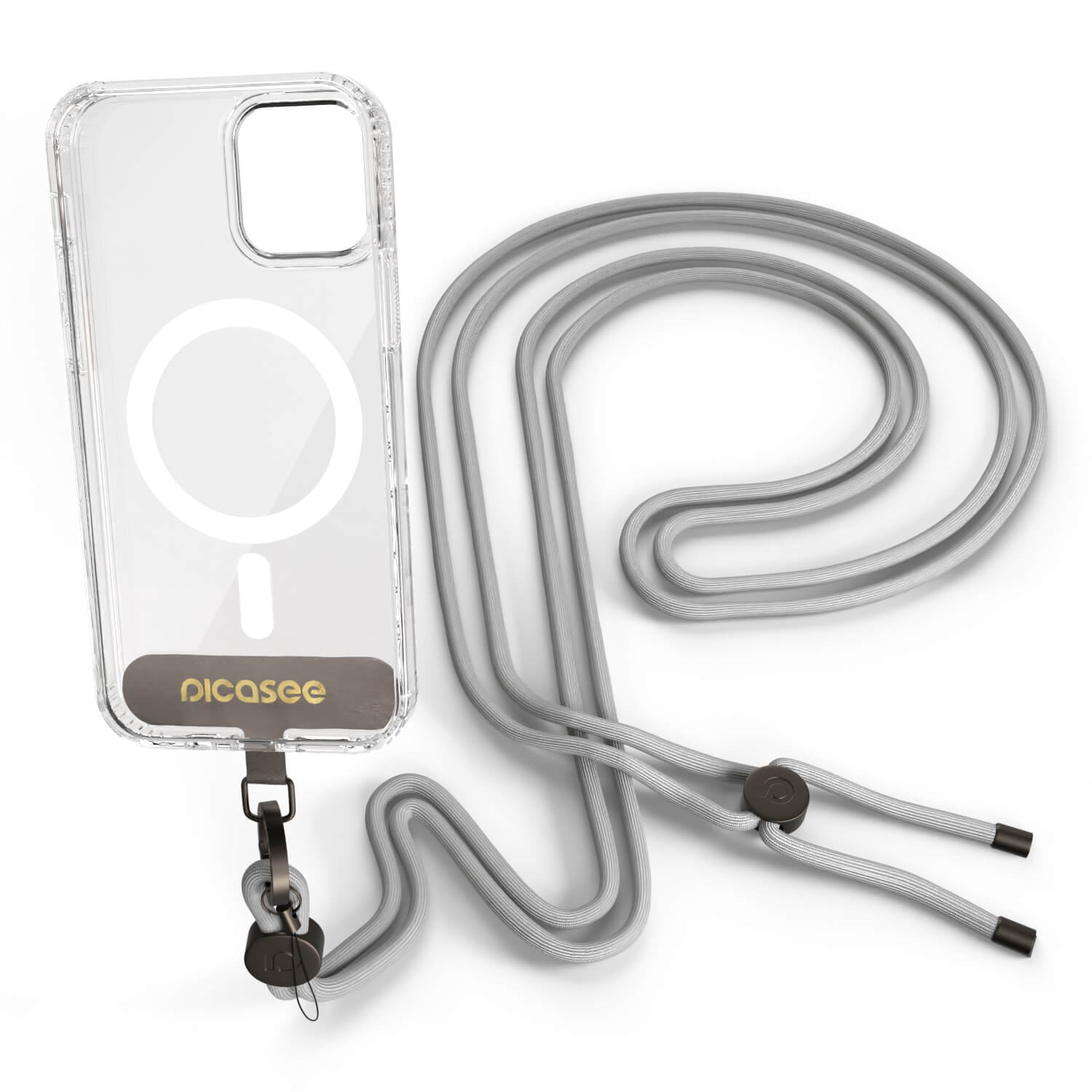 Picasee Cross-body phone strap - Gri