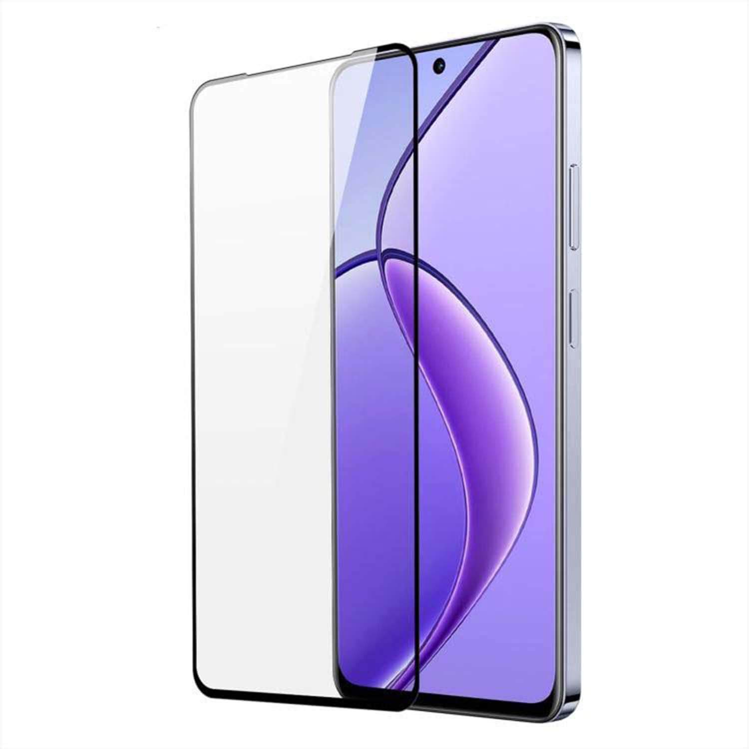 3x Picasee 3D Sticlă securizată 3D cu cadru pentru Honor 200 Smart 5G - neagră - 2+1 gratis