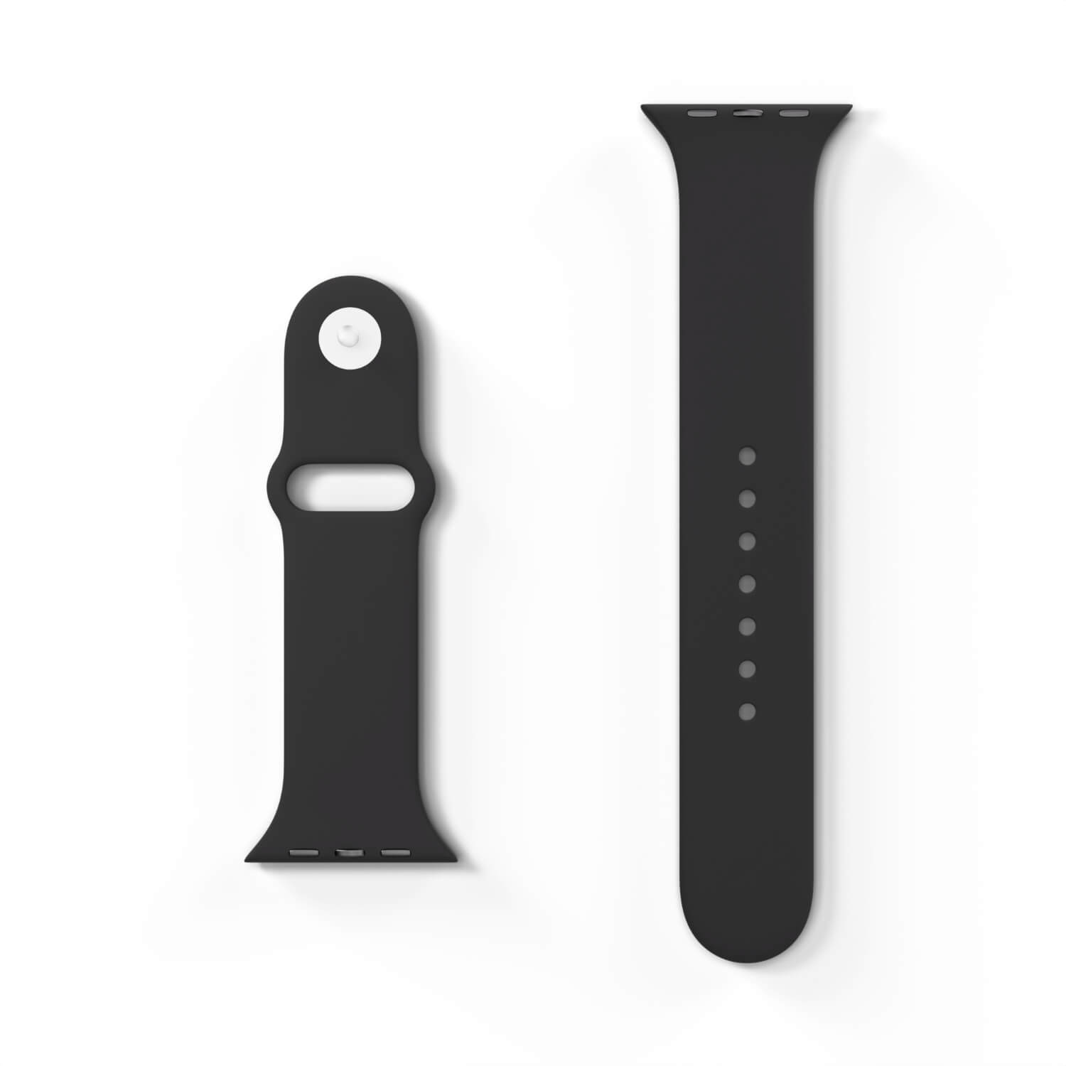 Picasee Centura cu gravura Apple Watch SE 44 mm (2020) - Neagră