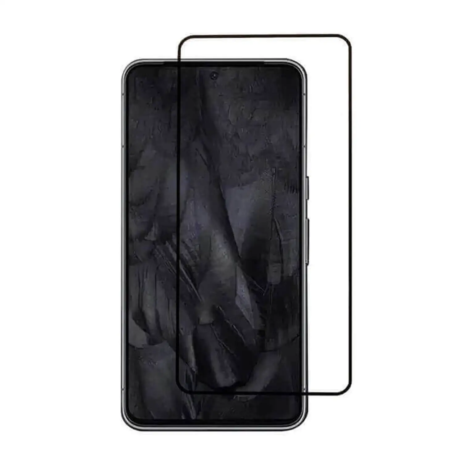 Picasee Sticlă securizată de protecție 3D cu cadru pentru Google Pixel 9 Pro XL - neagră