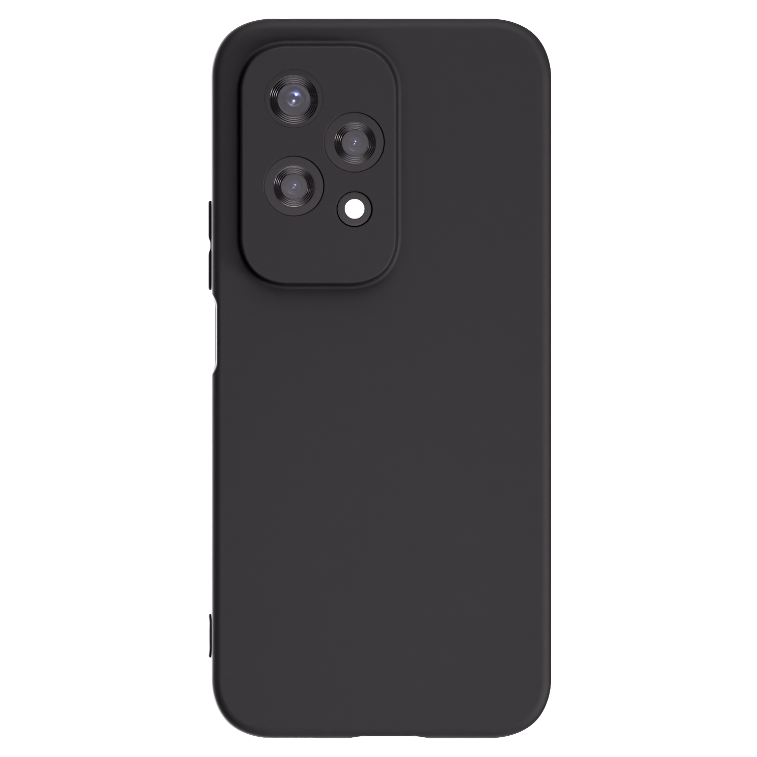 Picasee husă neagră din silicon pentru Honor 200 Lite - Huse personalizate