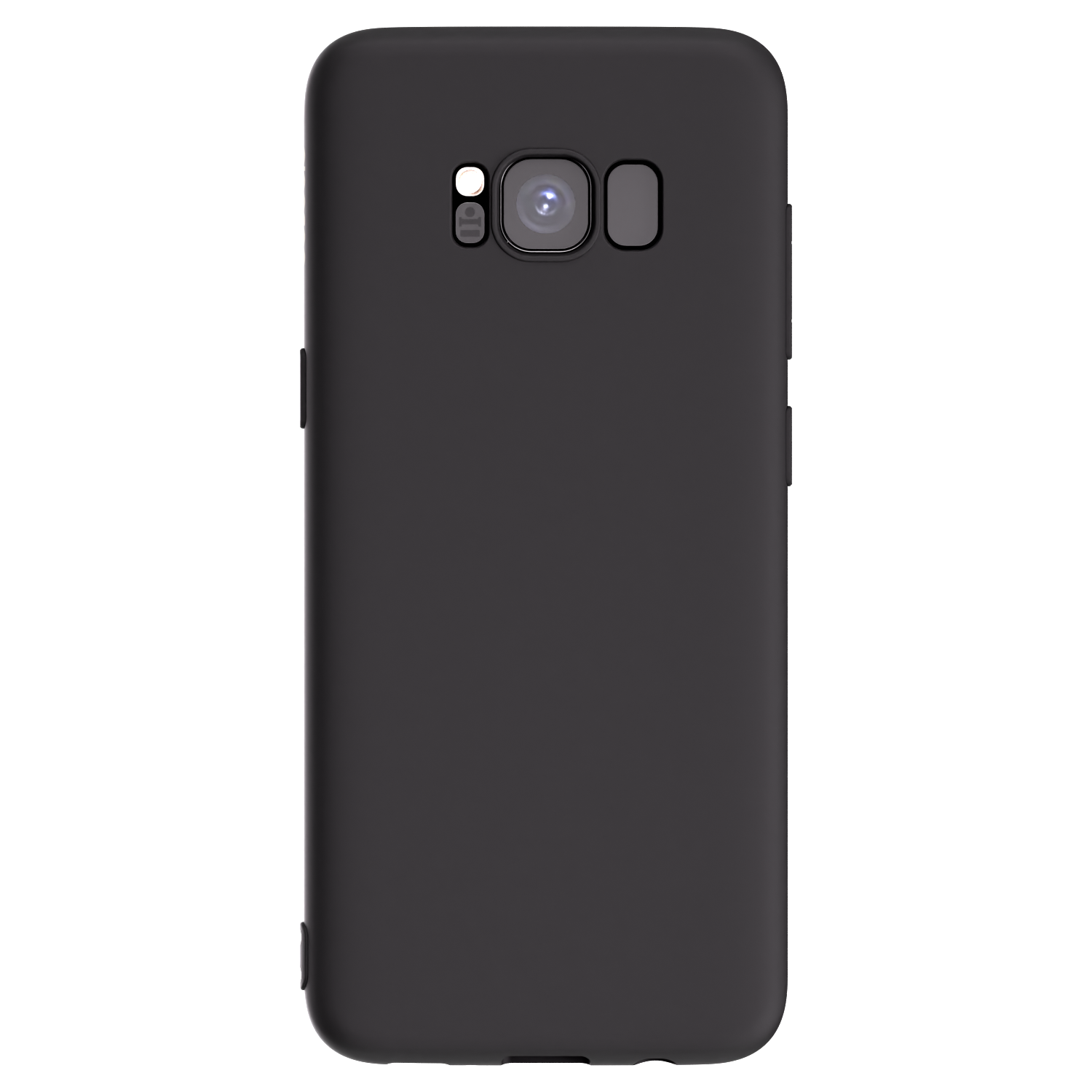 Picasee husă neagră din silicon pentru Samsung Galaxy S8 G950F - Huse personalizate