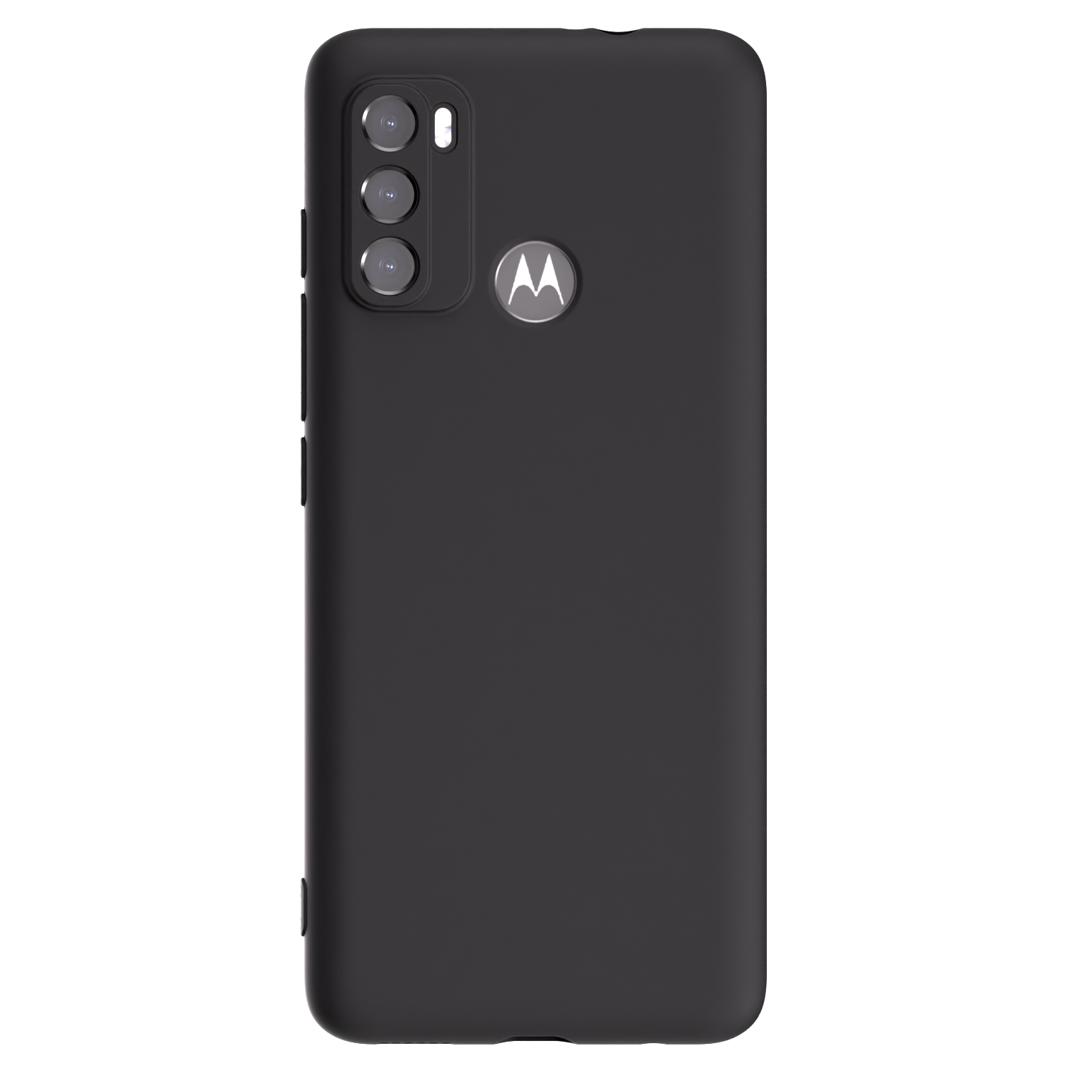 Picasee husă neagră din silicon pentru Motorola Moto G60 - Huse personalizate