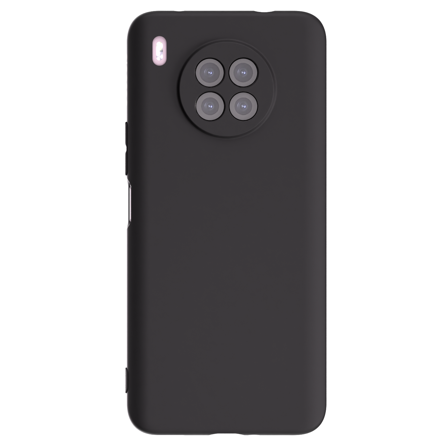 Picasee husă neagră din silicon pentru Huawei Nova 8i - Huse personalizate