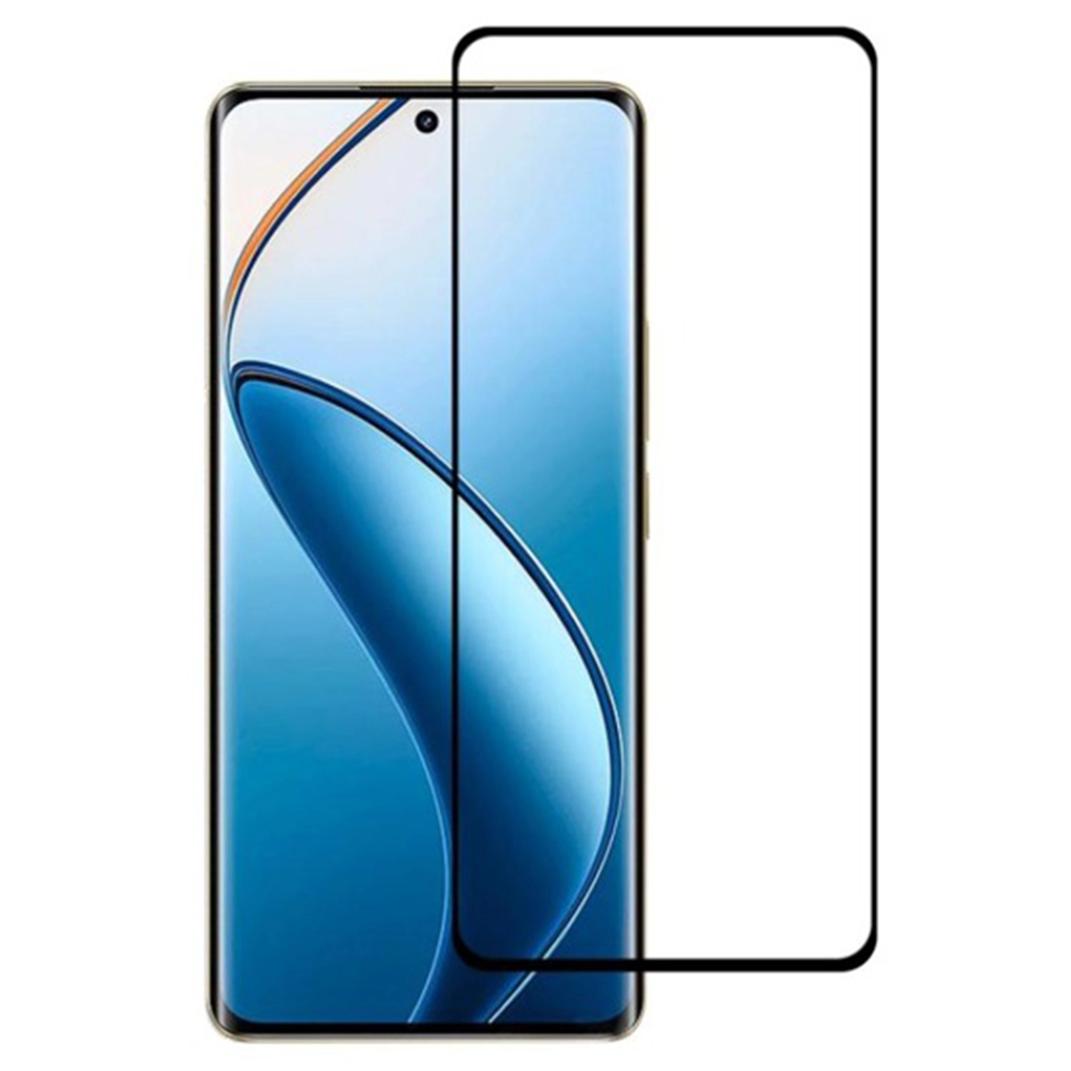 3x Picasee 3D Sticlă securizată 3D cu cadru pentru Xiaomi Redmi 15C 5G - neagră - 2+1 gratis