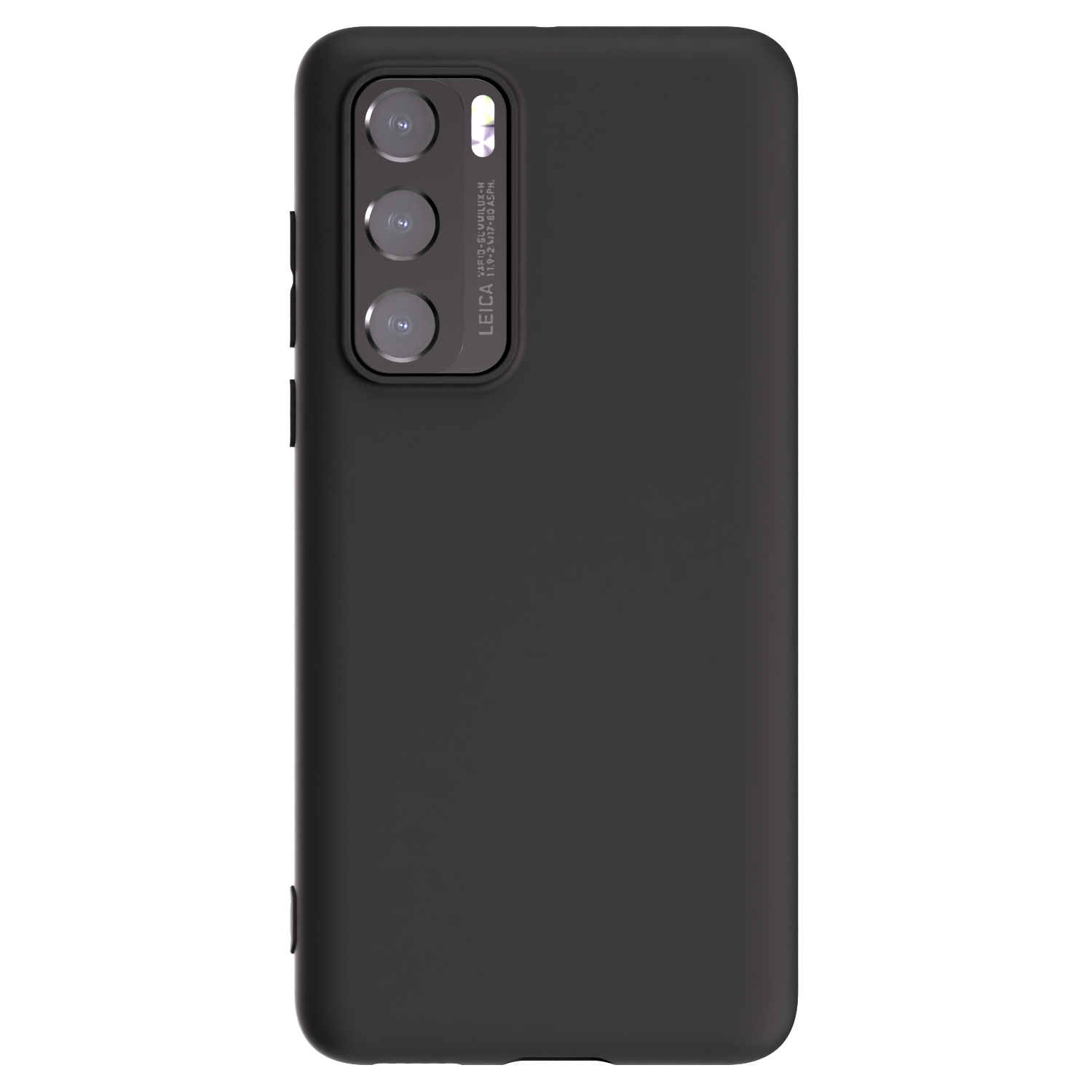 Picasee husă neagră din silicon pentru Huawei P40 - Huse personalizate