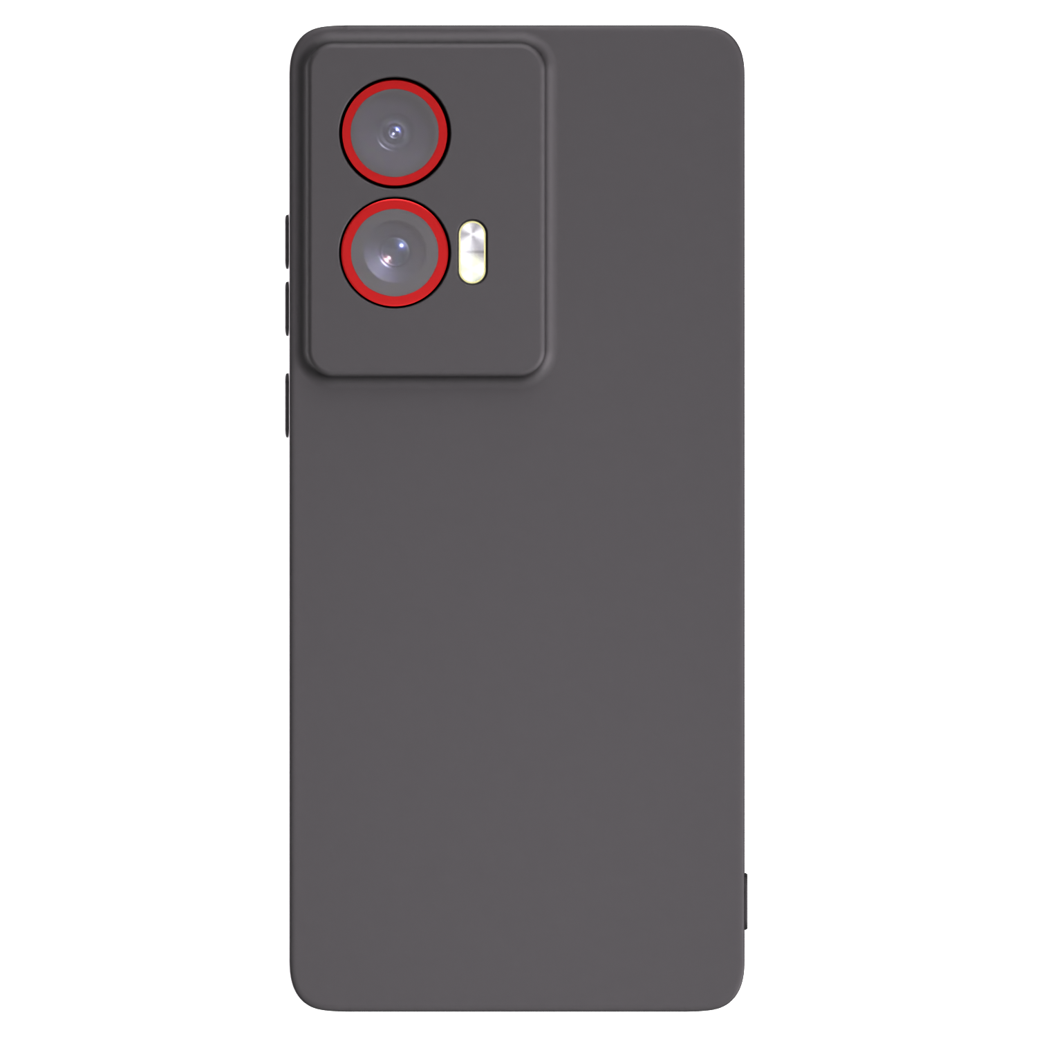 Picasee husă neagră din silicon pentru Motorola Edge 50 Fusion - Huse personalizate