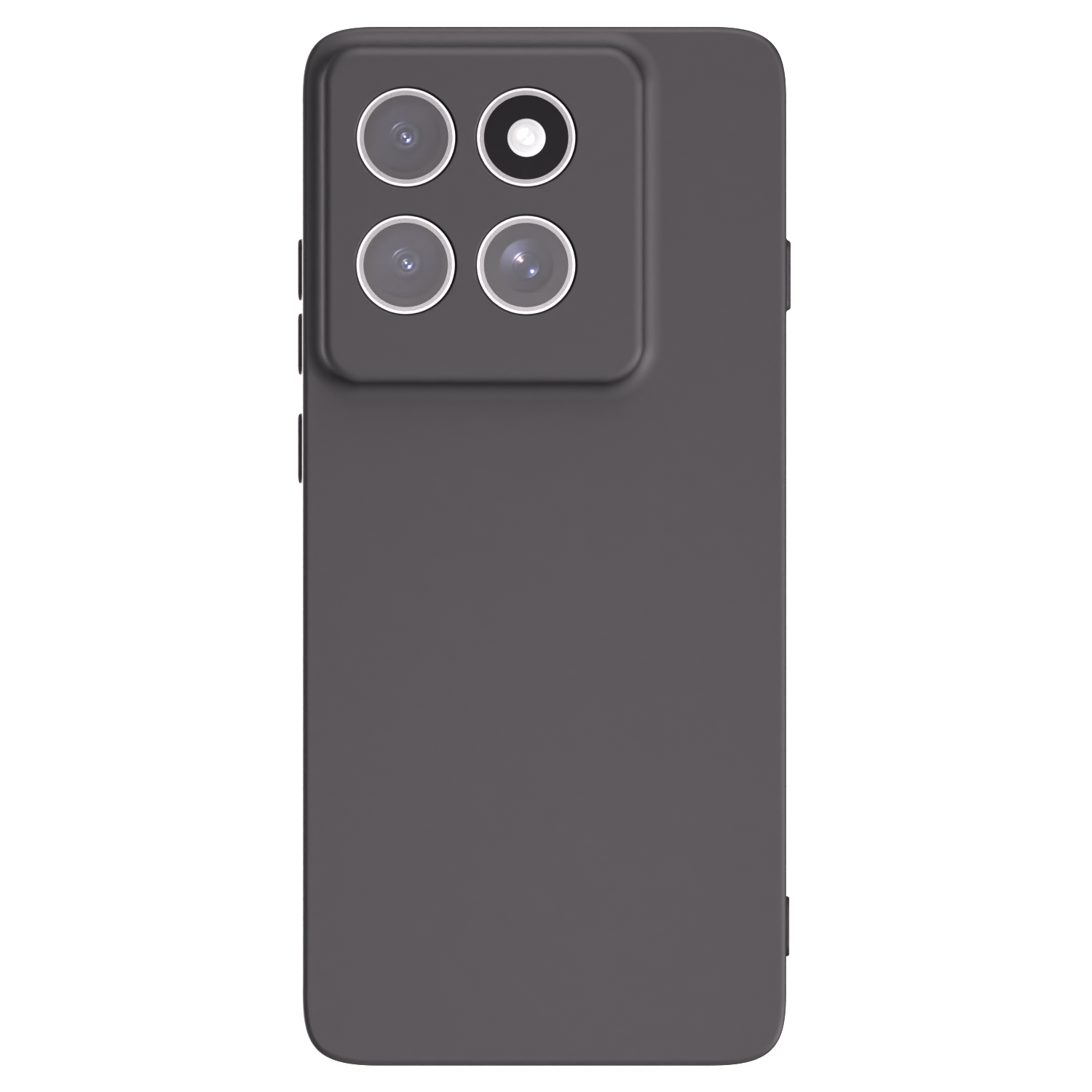 Picasee husă neagră din silicon pentru Motorola Edge 60 Pro - Huse personalizate