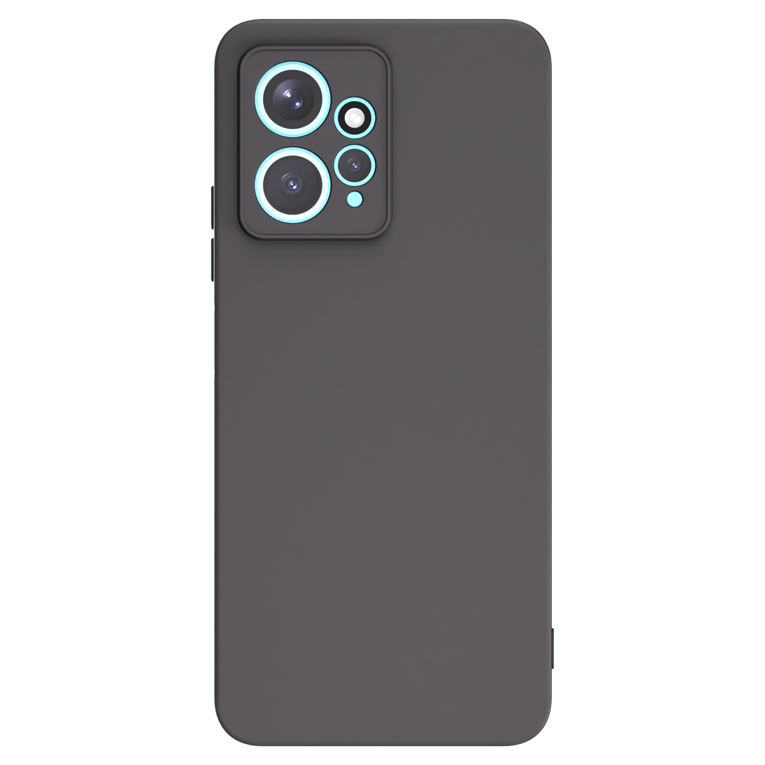 Picasee husă neagră din silicon pentru Xiaomi Redmi Note 12 4G - Huse personalizate