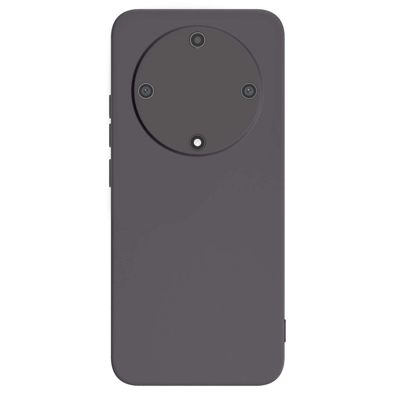 Picasee husă neagră din silicon pentru Honor Magic5 Lite 5G - Huse personalizate