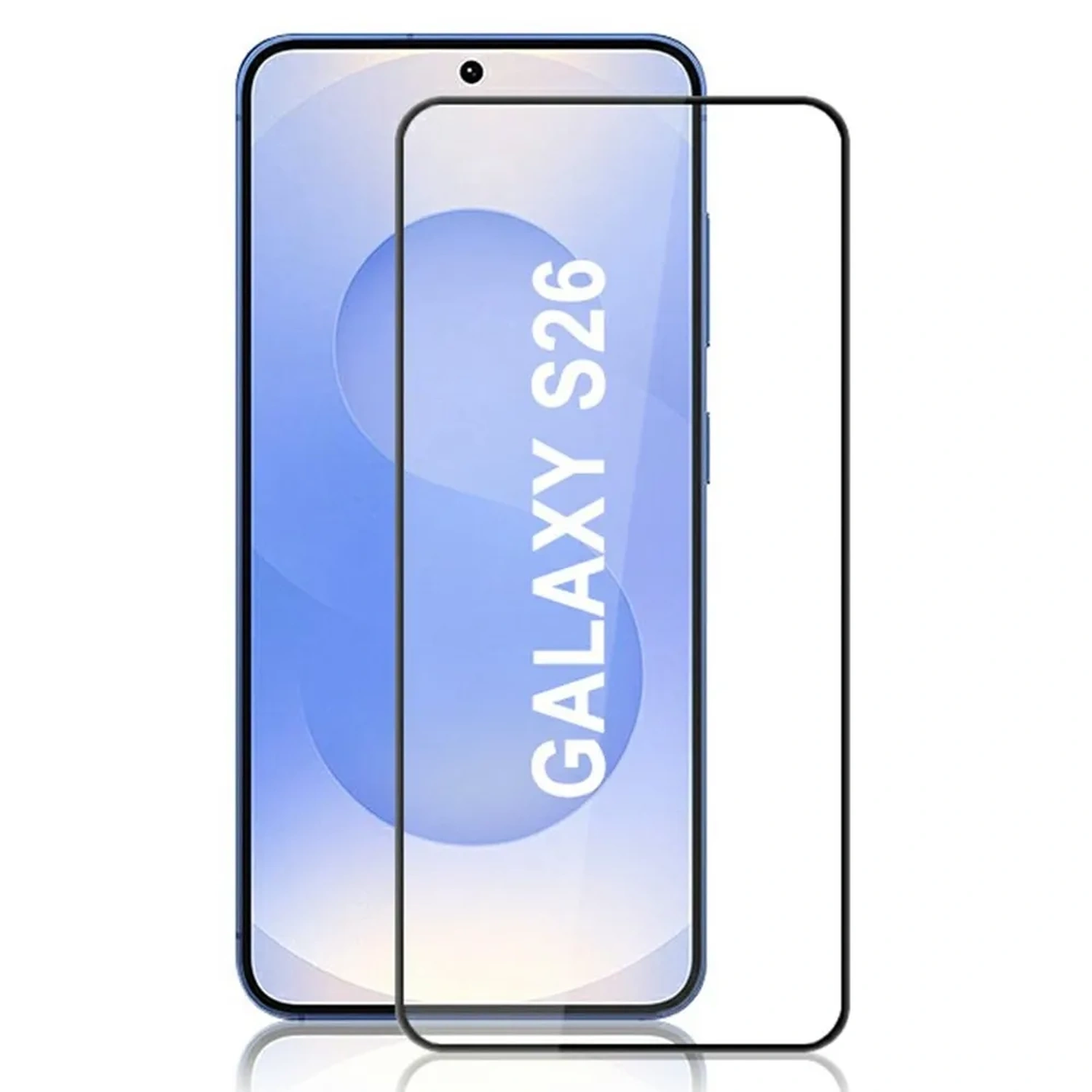 Picasee Sticlă securizată de protecție 3D cu cadru pentru Samsung Galaxy S26 - neagră