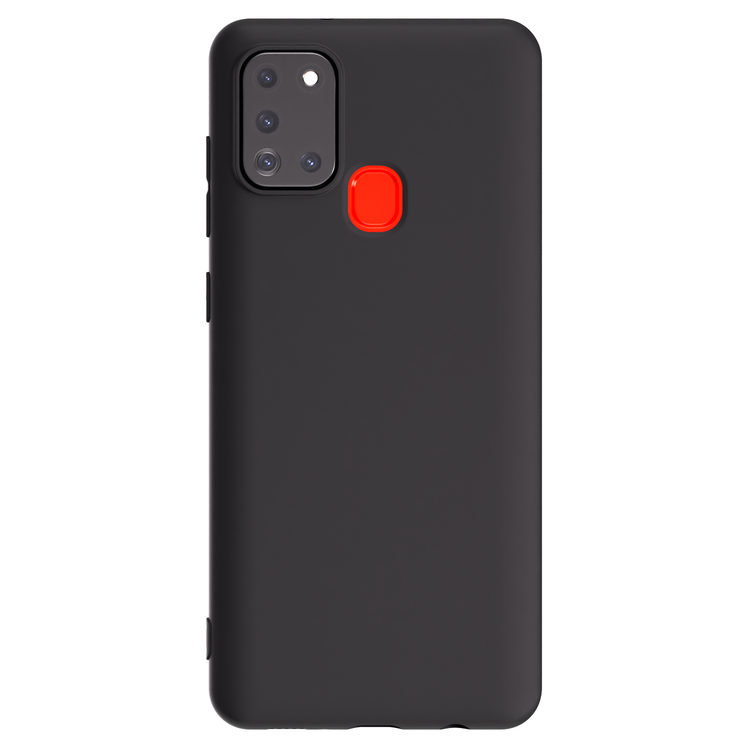Picasee husă neagră din silicon pentru Samsung Galaxy A21s - Huse personalizate