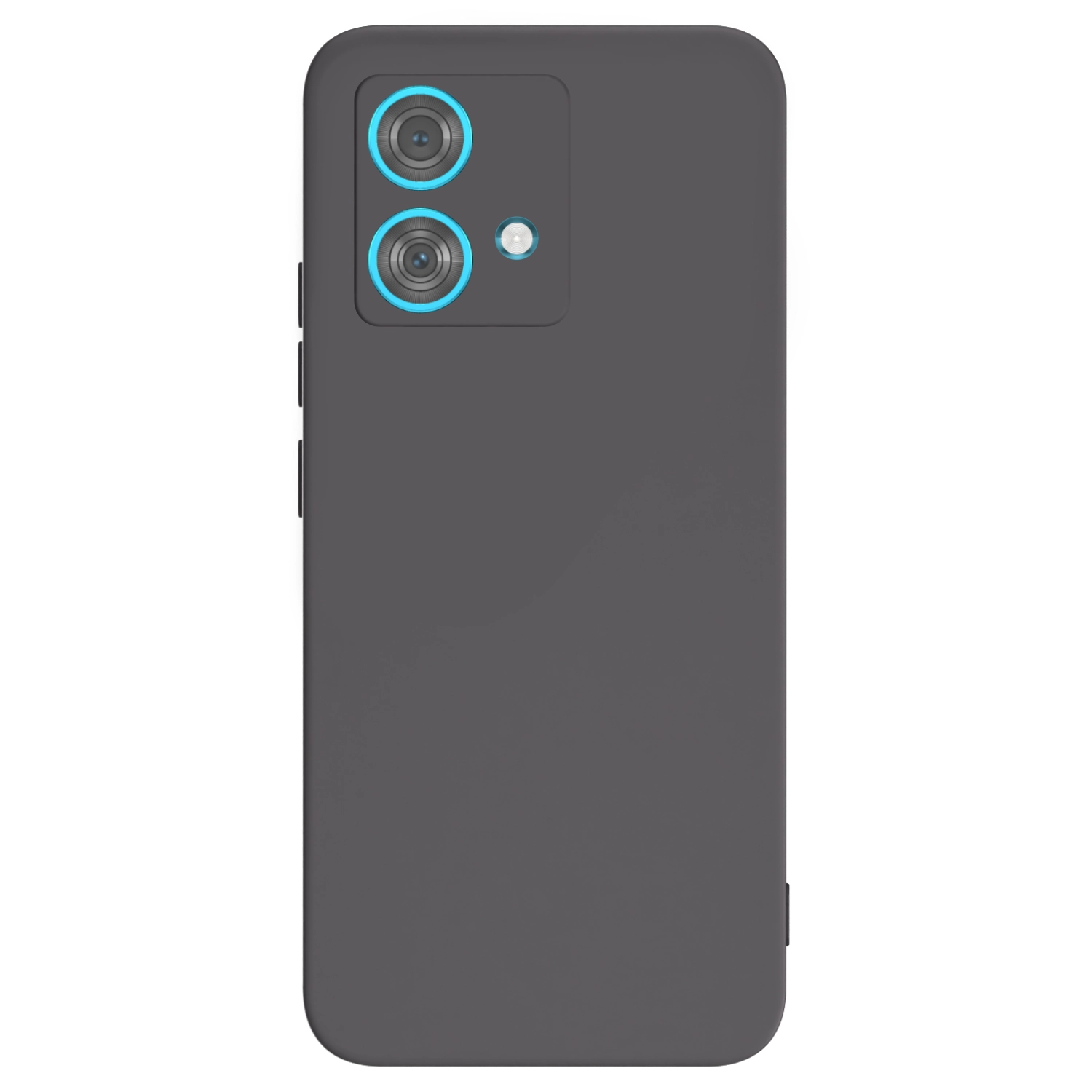 Picasee husă neagră din silicon pentru Motorola Edge 40 Neo - Huse personalizate
