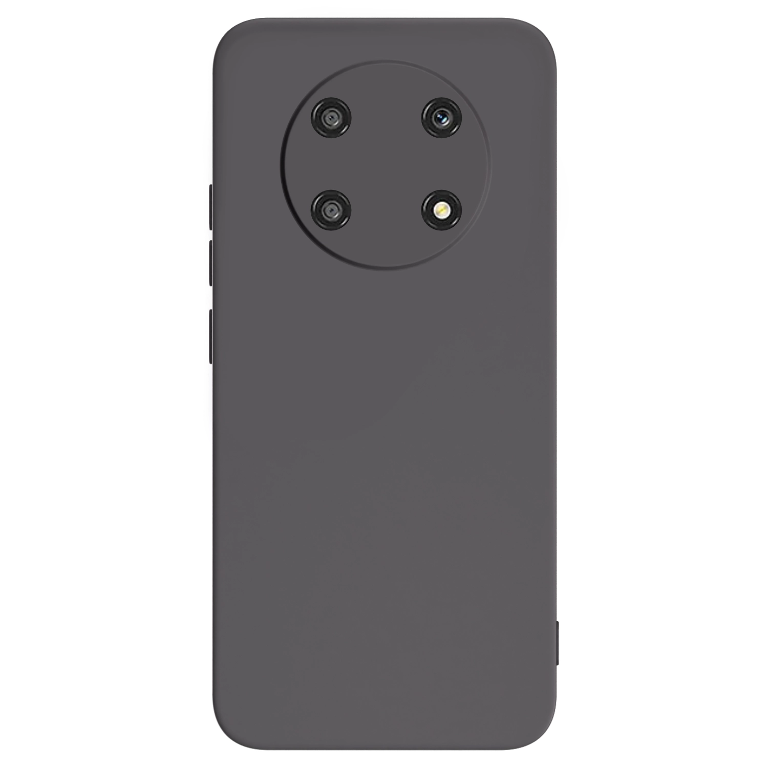Picasee husă neagră din silicon pentru Honor Magic4 Lite 5G - Huse personalizate