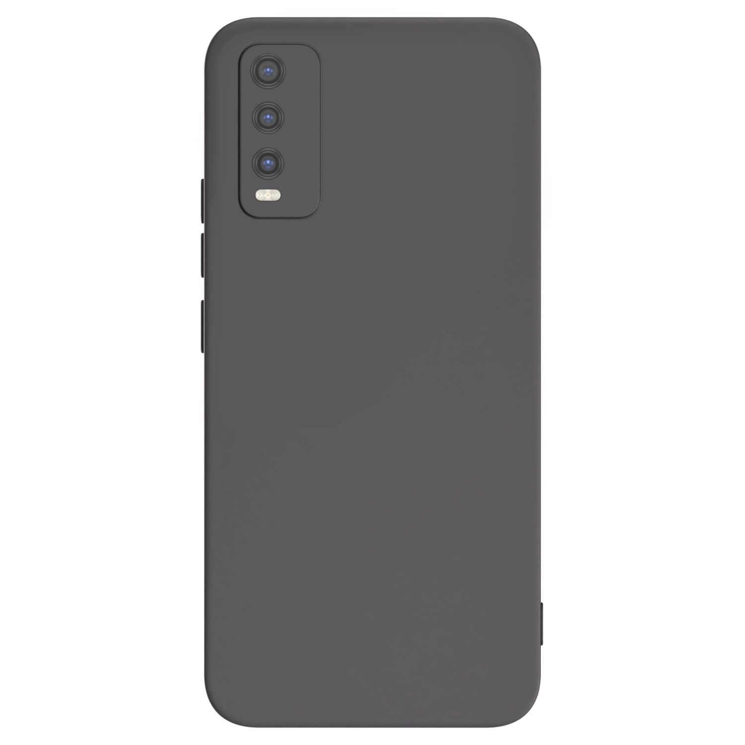 Picasee husă neagră din silicon pentru Vivo Y20s - Huse personalizate