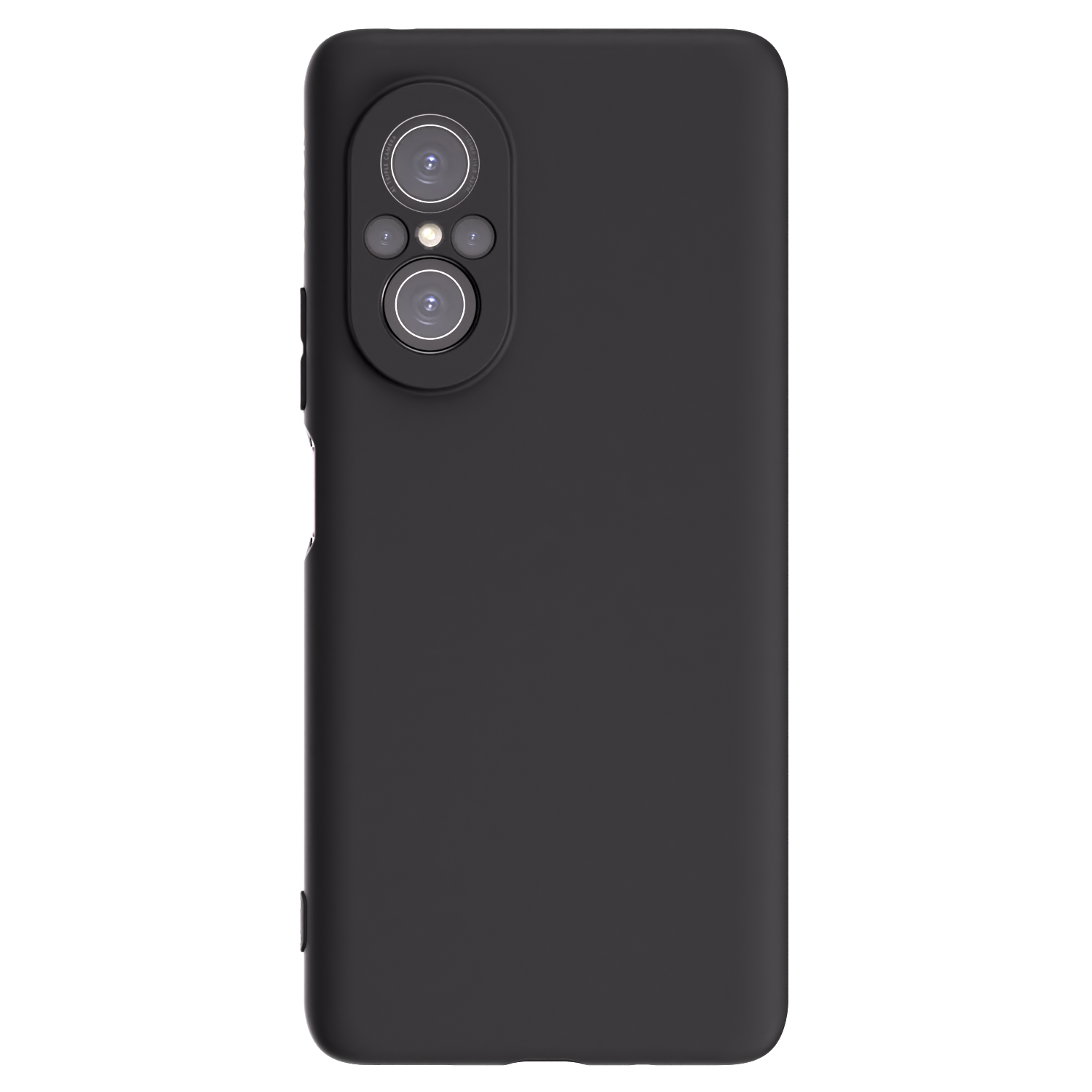 Picasee husă neagră din silicon pentru Huawei Nova 9 SE - Huse personalizate