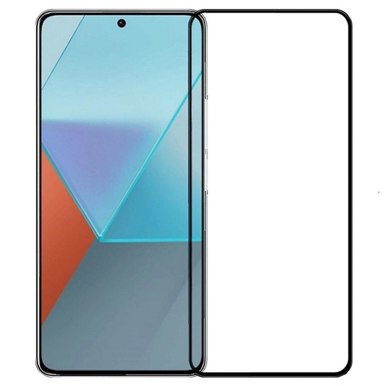 3x Picasee 3D Sticlă securizată 3D cu cadru pentru Xiaomi Redmi Note 15 Pro 5G - neagră - 2+1 gratis
