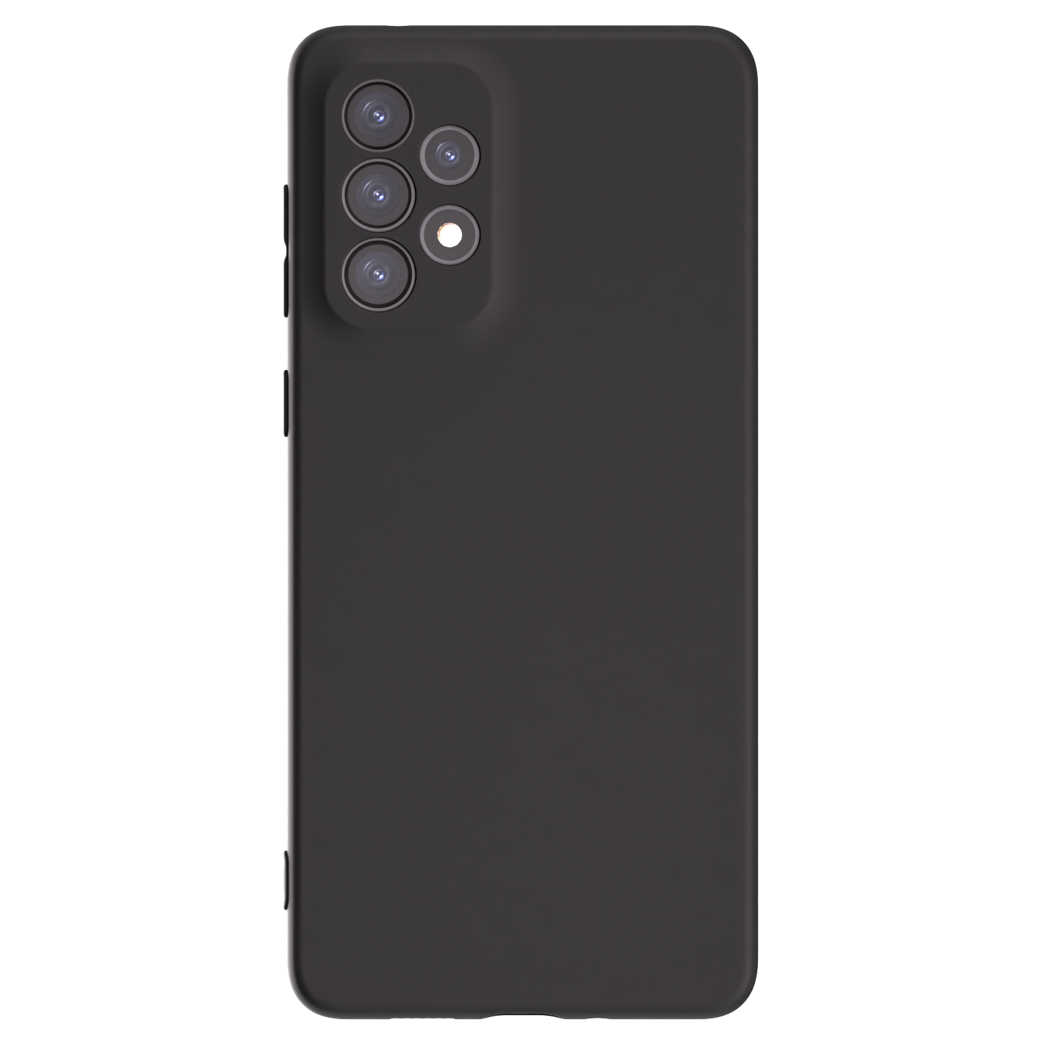 Picasee husă neagră din silicon pentru Samsung Galaxy A73 5G - Huse personalizate