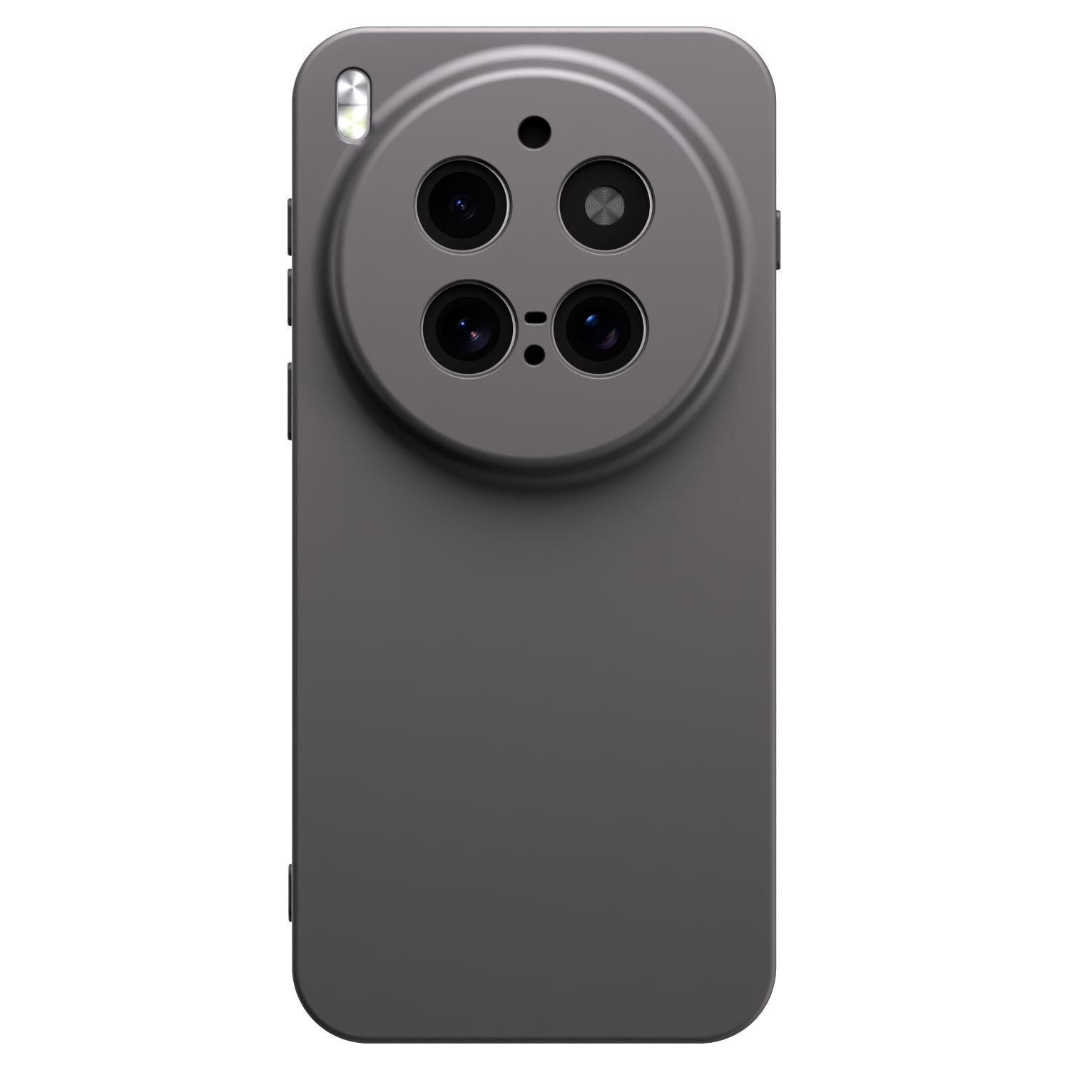 Picasee husă neagră din silicon pentru Vivo X300 Pro - Huse personalizate