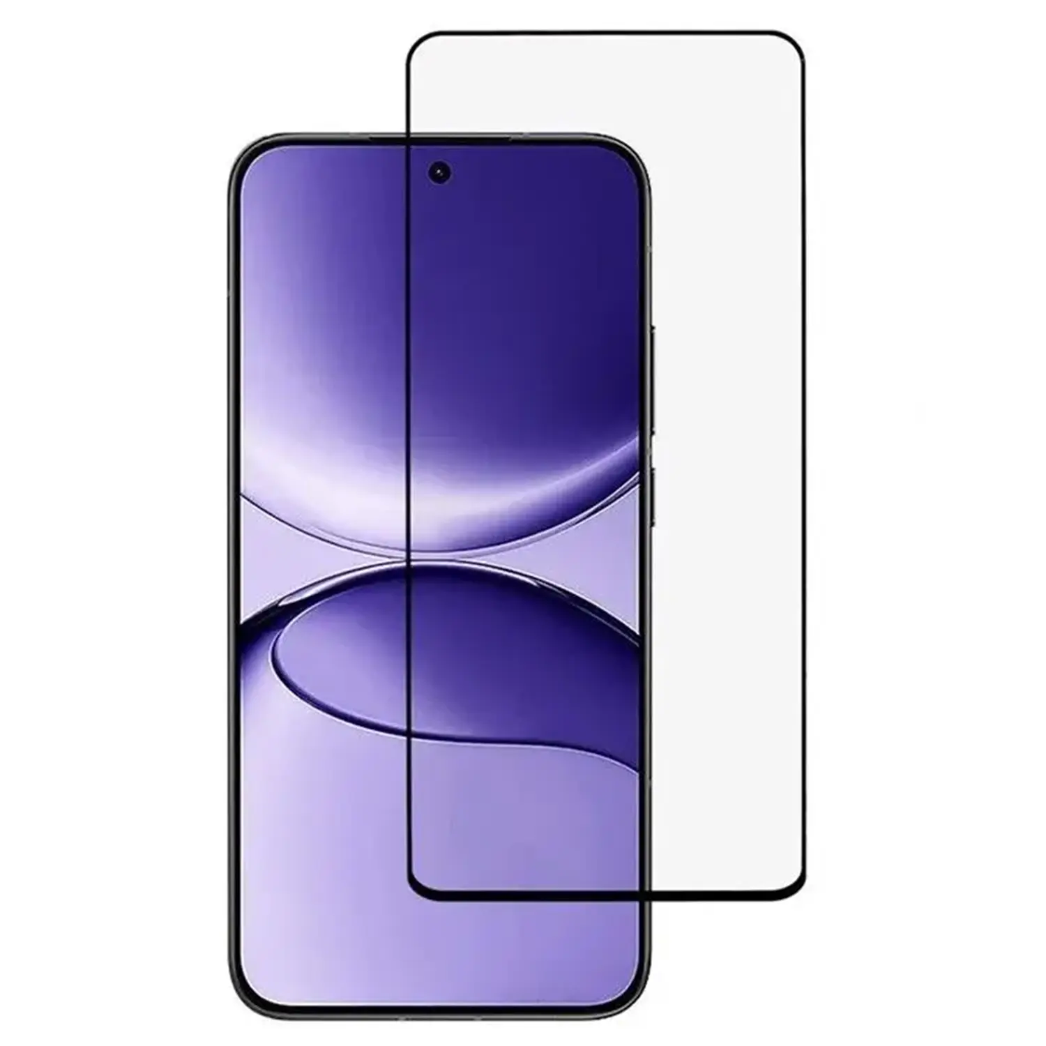 3x Picasee 3D Sticlă securizată 3D cu cadru pentru Xiaomi Poco F8 Ultra - neagră - 2+1 gratis