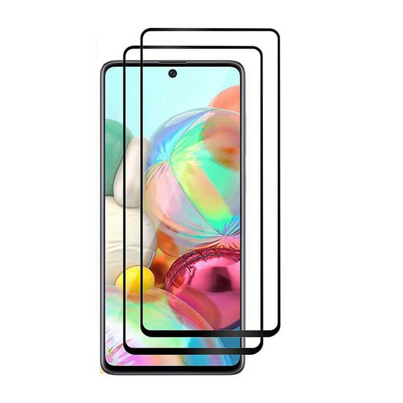 3x Picasee 3D Sticlă securizată 3D cu cadru pentru Samsung Galaxy M51 M515F - neagră - 2+1 gratis
