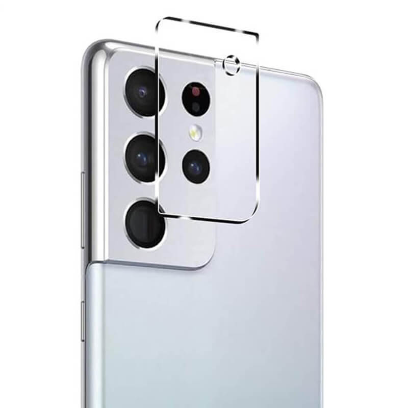 3x Picasee sticlă securizată pentru lentilă cameră foto telefon mobil Samsung Galaxy S21 Ultra 5G G998B 2+1 gratis