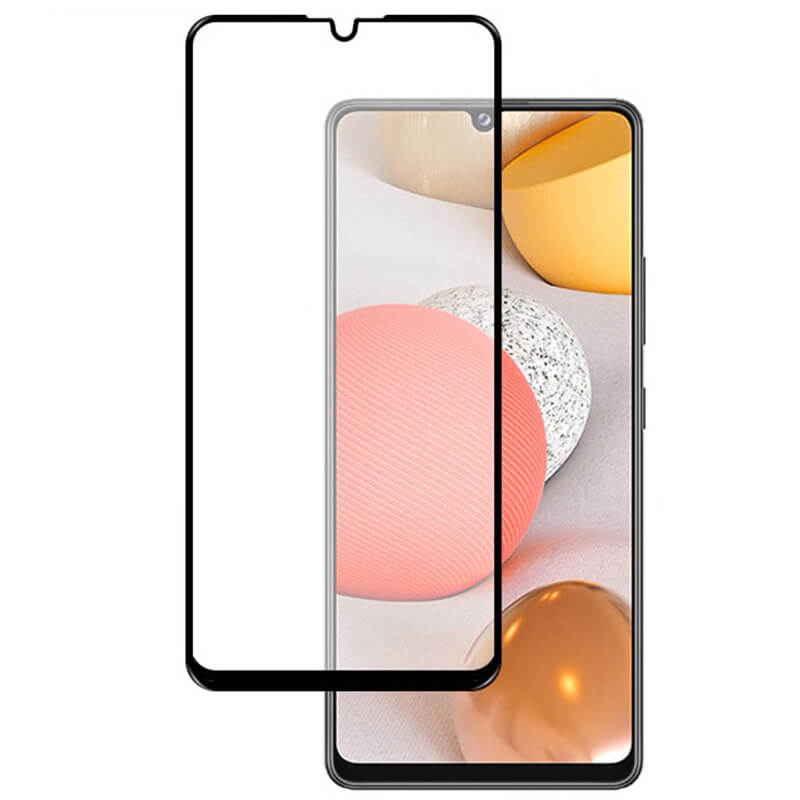 Picasee Sticlă securizată de protecție 3D cu cadru pentru Samsung Galaxy A42 A426B - neagră