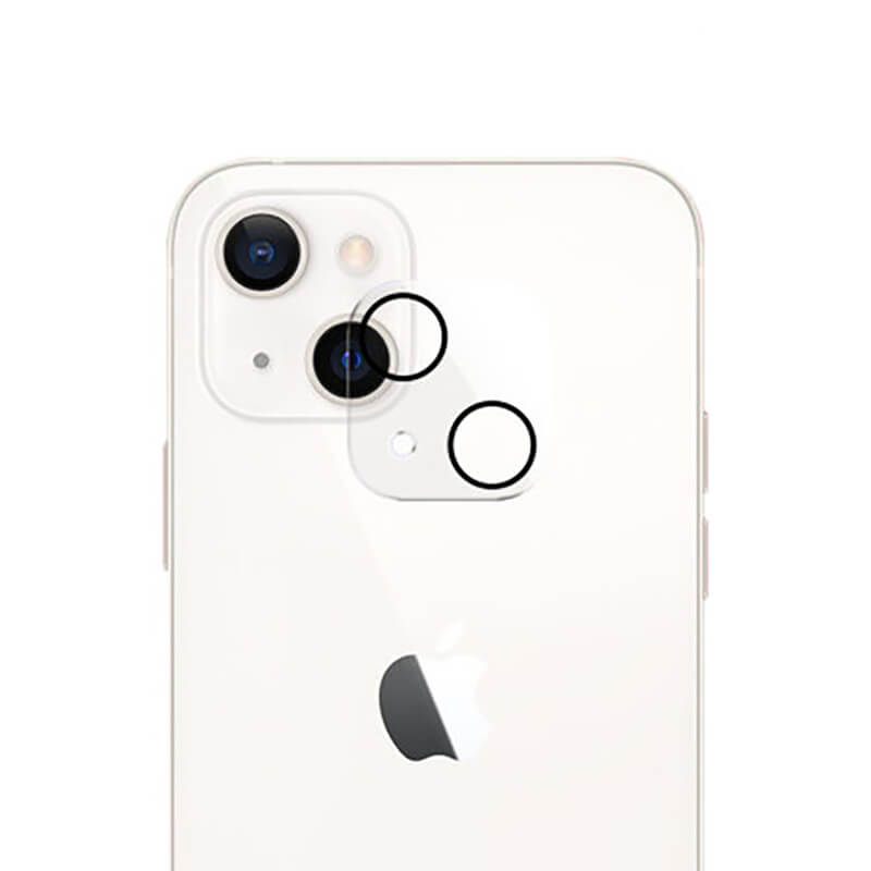 3x Picasee sticlă securizată pentru lentilă cameră foto telefon mobil Apple iPhone 13 mini 2+1 gratis