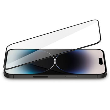 3x Picasee 3D Sticlă securizată 3D cu cadru pentru Apple iPhone 16 Pro Max - neagră - 2+1 gratis