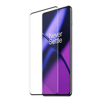 3x Sticlă securizată curbată 3D pentru OnePlus 11 5G - neagră