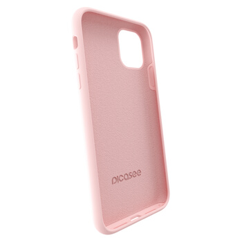 Picasee Liquid case Apple iPhone XR - Gravură personalizată - Roz