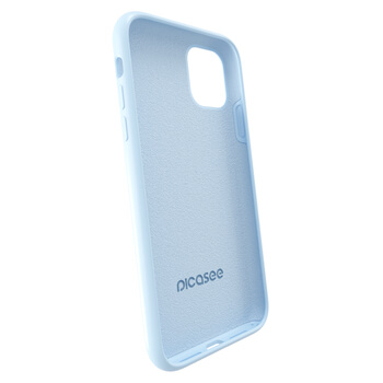 Picasee Liquid case Apple iPhone 11 Pro Max - Gravură personalizată - Albastru