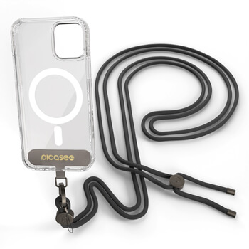 Cross-body phone strap - Neagră