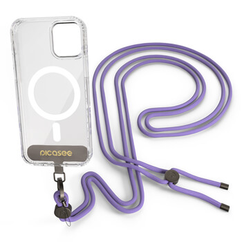 Cross-body phone strap - Violet