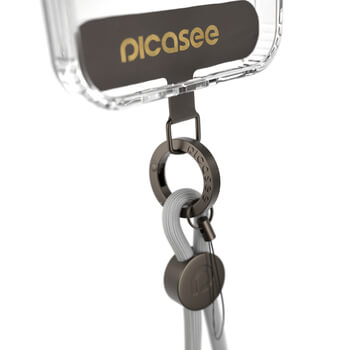 Picasee Cross-body phone strap - Gri