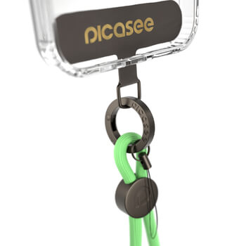 Picasee Cross-body phone strap - Verde