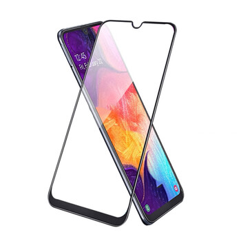 Sticlă securizată de protecție 3D cu cadru pentru Samsung Galaxy A20e A202F - neagră