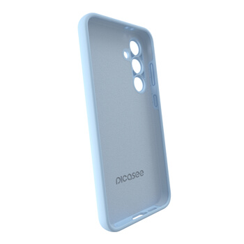 Picasee Liquid case Samsung Galaxy S24 FE S721B - Gravură personalizată - Albastru