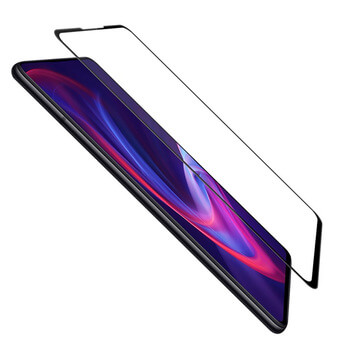 Sticlă securizată de protecție 3D cu cadru pentru Xiaomi Mi 9T (Pro) - neagră