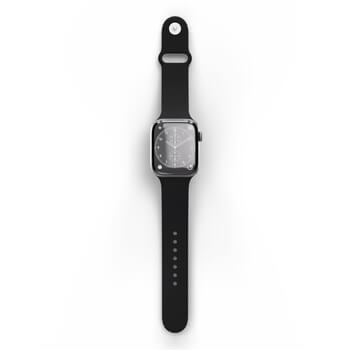 Picasee Centura cu gravura Apple Watch 44 mm (4.series) - Neagră