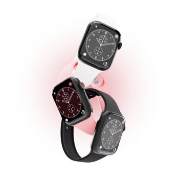 Picasee Centura cu gravura Apple Watch 45 mm (9.series) - Neagră