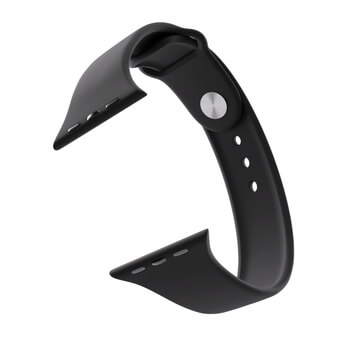 Picasee Centura cu gravura Apple Watch SE 44 mm (2020) - Neagră