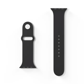 Picasee Centura cu gravura Apple Watch SE 44 mm (2020) - Neagră