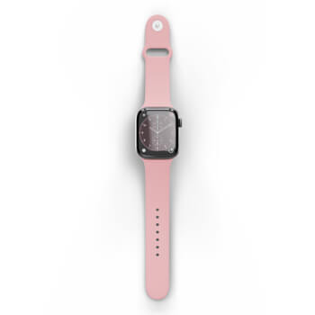 Picasee Centura cu gravura Apple Watch SE 44 mm (2020) - Roz
