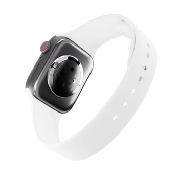 Picasee Centura cu gravura Apple Watch 41 mm (7.series) - Albă