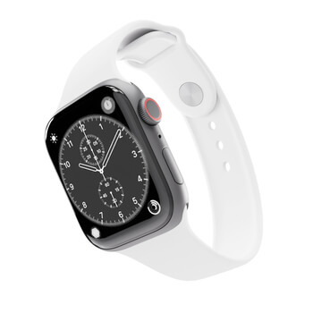 Centura cu gravura Apple Watch 40 mm (5.series) - Albă