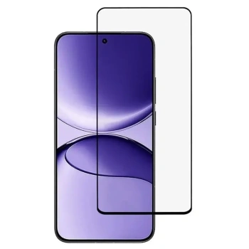 3x Sticlă securizată 3D cu cadru pentru Xiaomi Poco F7 5G - neagră