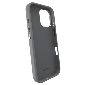 Picasee Premium case s MagSafe pro Apple iPhone 17 - Gravură personalizată - Gri